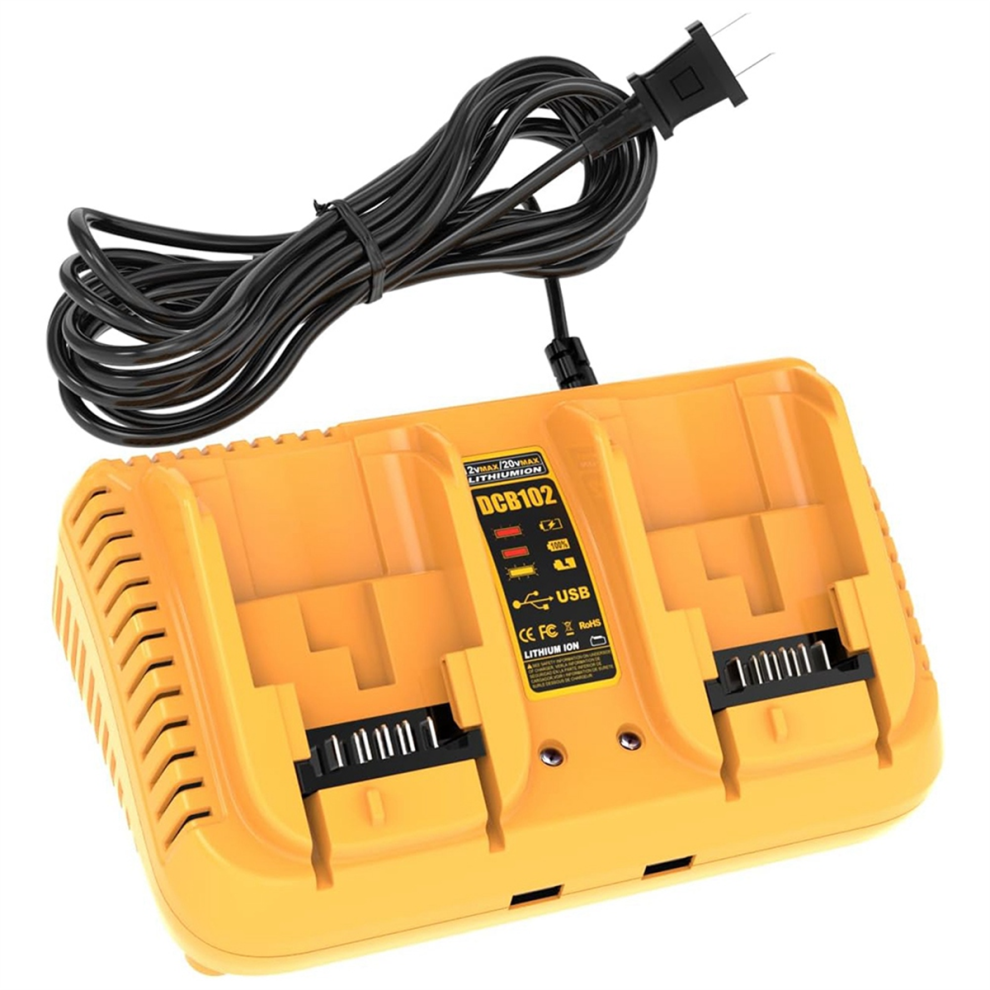 Chargeur de batterie de remplacement pour chargeur de batterie 20 V Max (États-Unis)