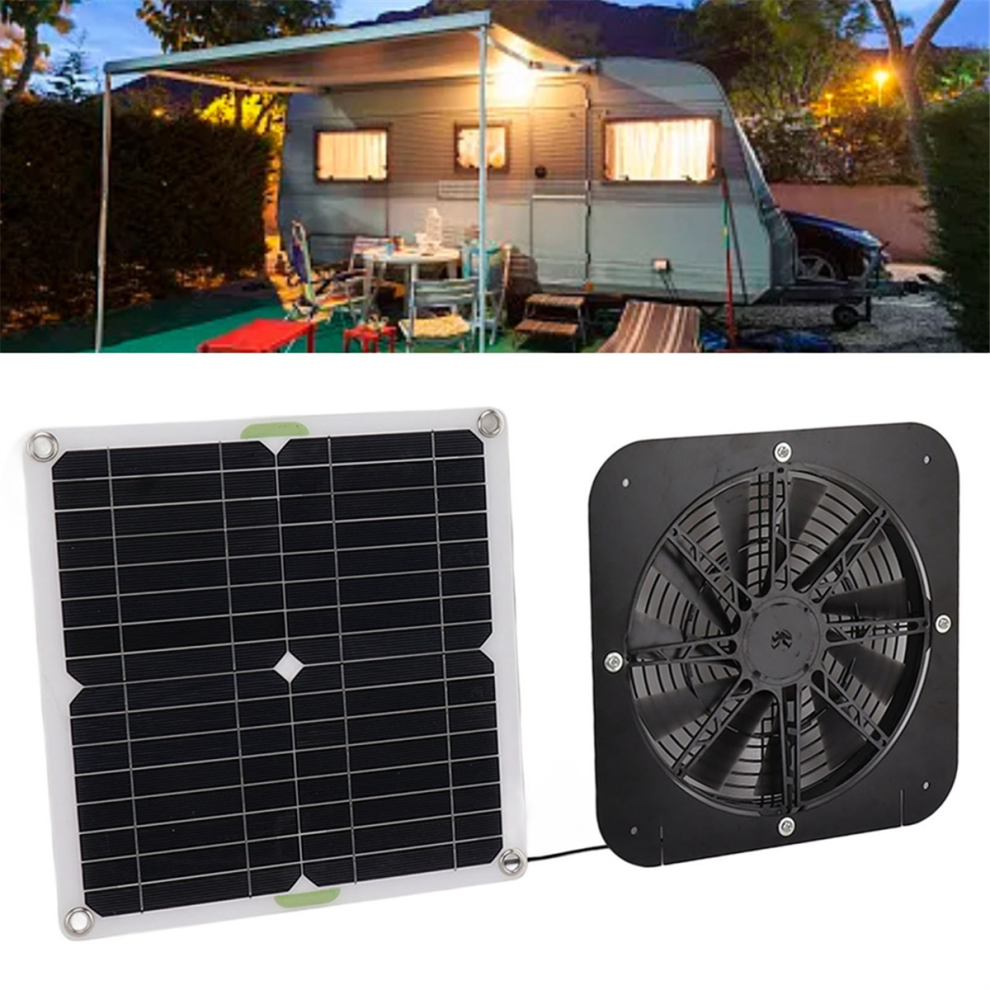 Mono-Polycrystalline Solar Panel With 13.5 Inches Exhaust Fan 4853831865593