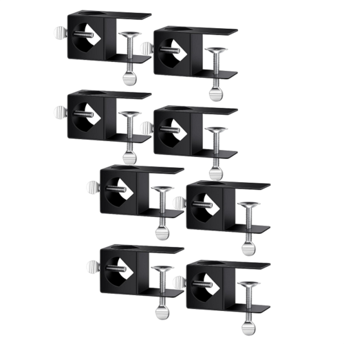 8 Pack Deck Torch Clamp Mounting Part Porch Rail Clamp Universal Pole