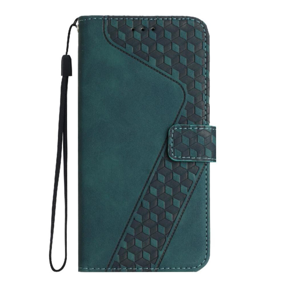(Green) Phone Case For Honor Magic 7 Lite Kickstand Magnetic Wallet Flip Folio Card Slots Cover Green 764544216845