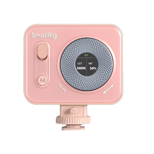 Mini luz de vídeo LED P96 Pro, 2500-6500K ajustável, B