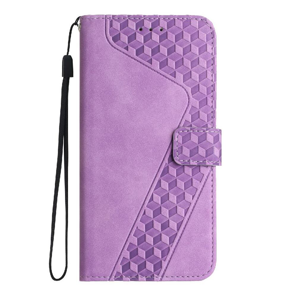 (Purple) Phone Case For Honor X6b Magnetic Kickstand Card Slots Cover Wallet Flip Folio Purple 764544217026