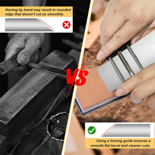 Chisel Sharpening Jig Kit,With 5/32 to 3in Chisel Honing Guide 2