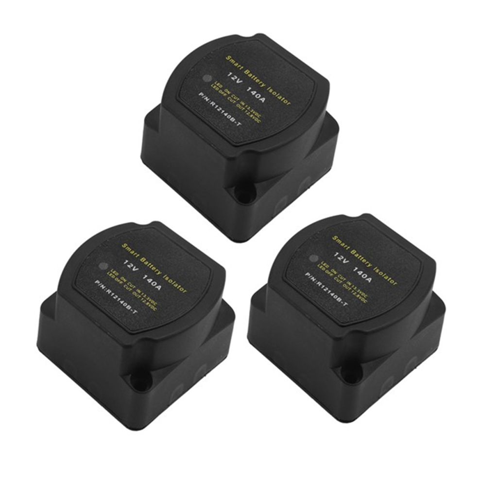 3Pcs 12V 140A Voltage Sensitive Relay Battery Isolator 4853831870993