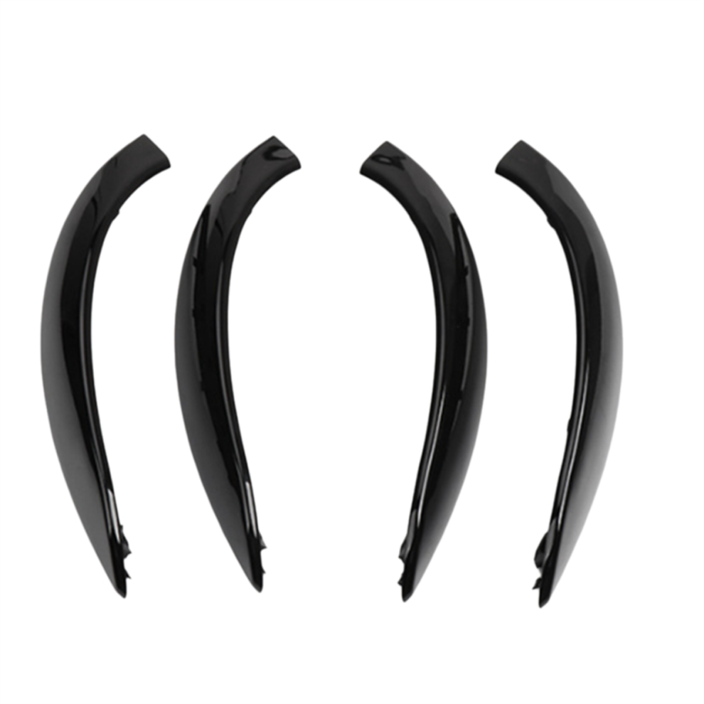 Copertura Per Maniglia Del Bracciolo Della Portiera Interna Dell'auto, Colore Nero Brillante