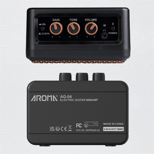 Aroma -04 Ενισχυτής Ηλεκτρικής Κιθάρας 5W Φορητό Ηχείο Bluetooth 2