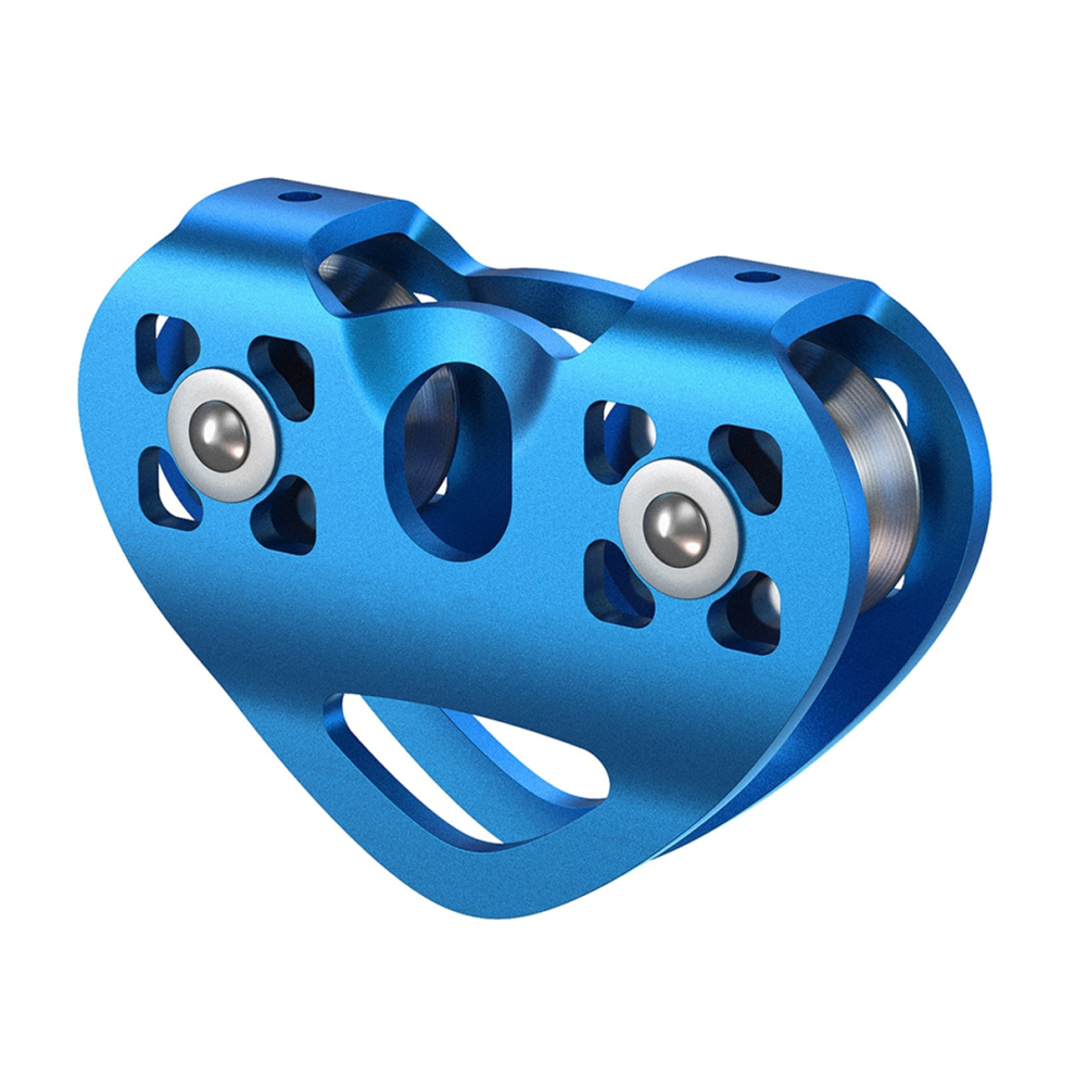 Cable Trolley Pulley With Ball Bearing Outdoor Rock Ice Climbing 4853831875493