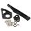 Steering Stabilizer Damper Mounting Bracket Kit for ,Black 1