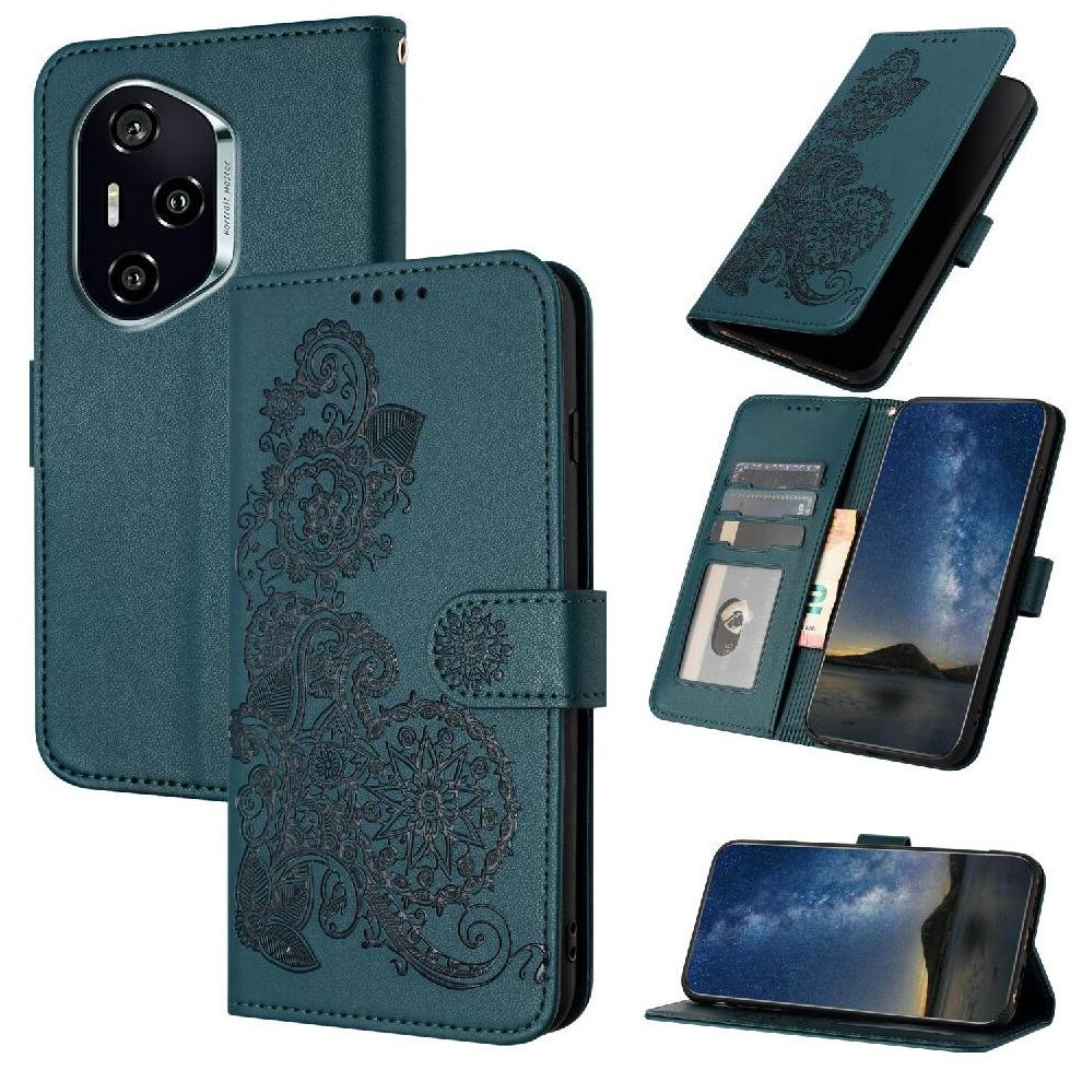 (Green) Flip Case For Honor 400 Pu Leather Magnetic Closure With Card Slot Stand Kickstand Protective Flip Folio Book Green 764544218566