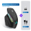 Wireless Mouse Bluetooth 5.0 Mouse 2.4G Wireless Optical Mouse Black 5