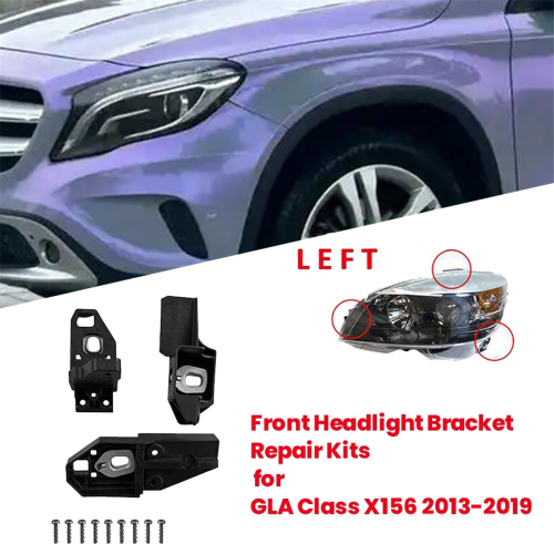 Car Front Headlight Bracket Repair Mount Kits A1568200100 L 1