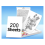 200 φύλλα για θερμικό χαρτί A4 M08F για εκτυπωτή θερμικού χαρτιού 2