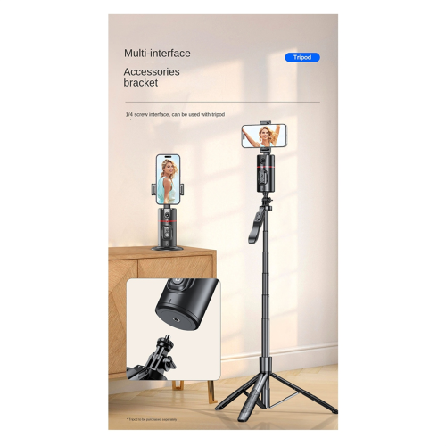Gimbal Stabilizer Desktop AI Automatic Tracking Gimbal with Remote 2