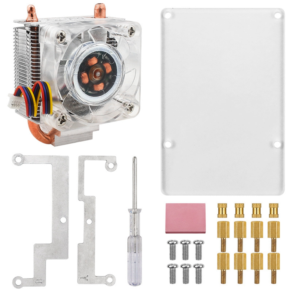 Ice Tower Fan Thinner Rgb Fan For 5 Pi5 Vertical 4853831880701