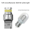 Φώτα οπισθοπορείας LED Canbus αυτοκινήτου T20 7440 W21W 6000K εξαιρετικά φωτεινή λάμπα 3
