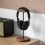 Headphone Stand Black Walnut Solid Wood Headphone Stand 4