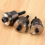 Ensemble de 6 rivets manuels en acier pour remplacer l'écrou de la pointe 5
