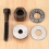 Ensemble de 6 rivets manuels en acier pour remplacer l'écrou de la pointe 7