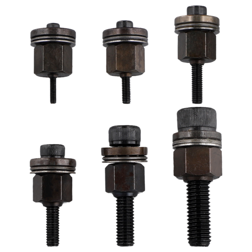 Ensemble de 6 rivets manuels en acier pour remplacer l'écrou de la pointe