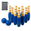 Giocattoli da bowling in legno per interni ed esterni 1
