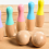 Jouet de bowling en bois, fabrication soignée, utilisation sûre, pour enfants 3