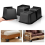 4pcs 4 inch height increase bed frame Heavy duty adjustable frame 5