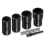 Lug Nut Remover Tool, 6 Piece Lug Nut Extractor Set 1/2 Inch Drive, 1