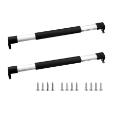 RV Screen Door Handle Grab Bar, Adjustable from 21-5/8 to 28-5/8 Inch