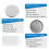 Button Maker Keychains Supplies,58mm/2.25 inch Pin Making Kit 7