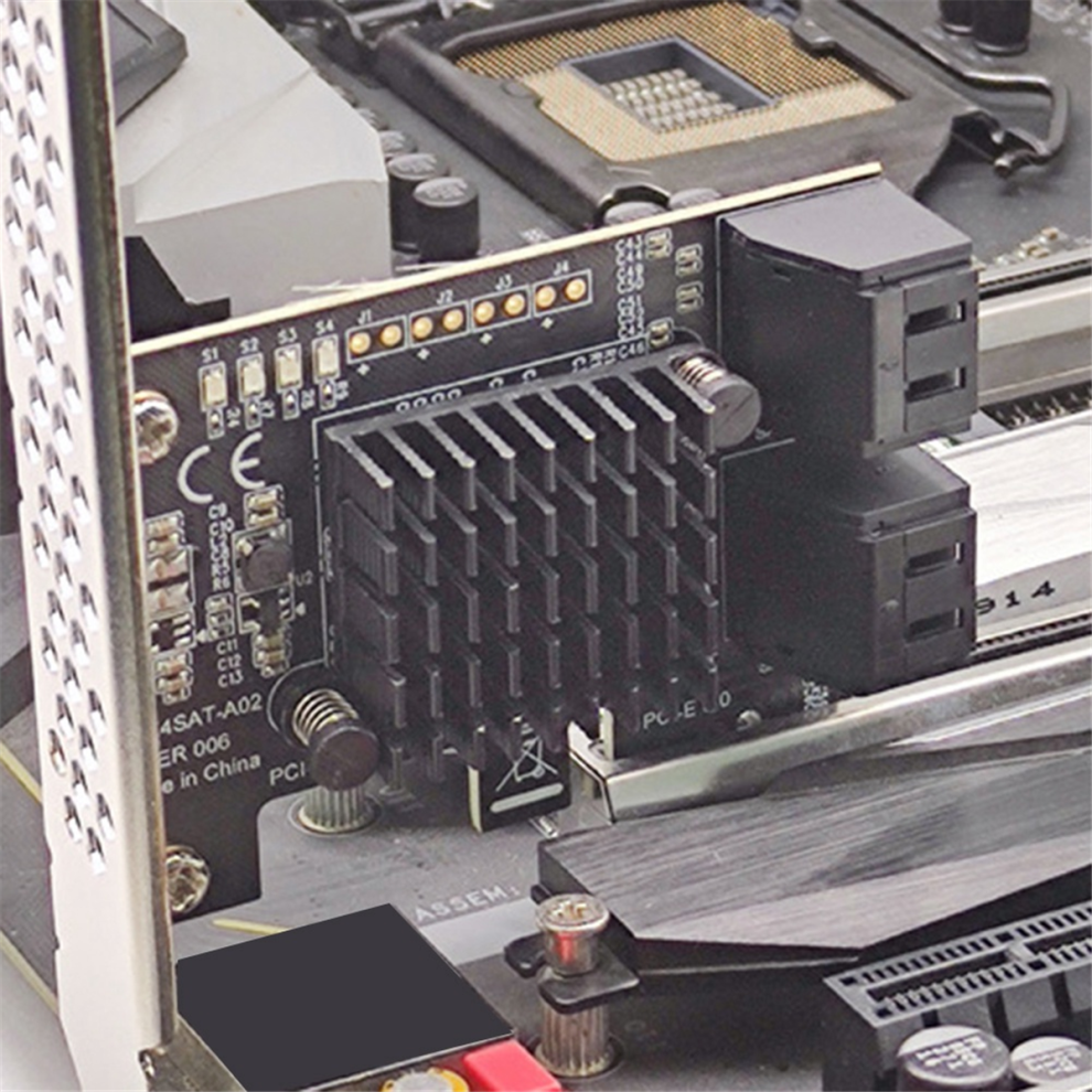 Scheda Di Espansione SATA3.0 Per Scheda Adattatore Porta PCI-E4 6G 88SE9215