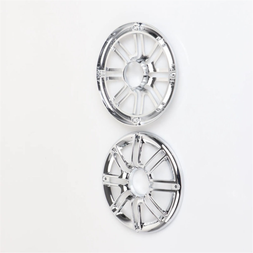 Chromen achterluidspreker-afdekplaat voor Tri Glide 1