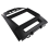 Adattatore per cornice autoradio 10.1 per FUSION Nero 3