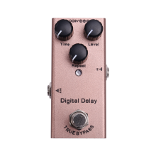 Pédale de guitare électrique Delay numérique pour guitare électrique
