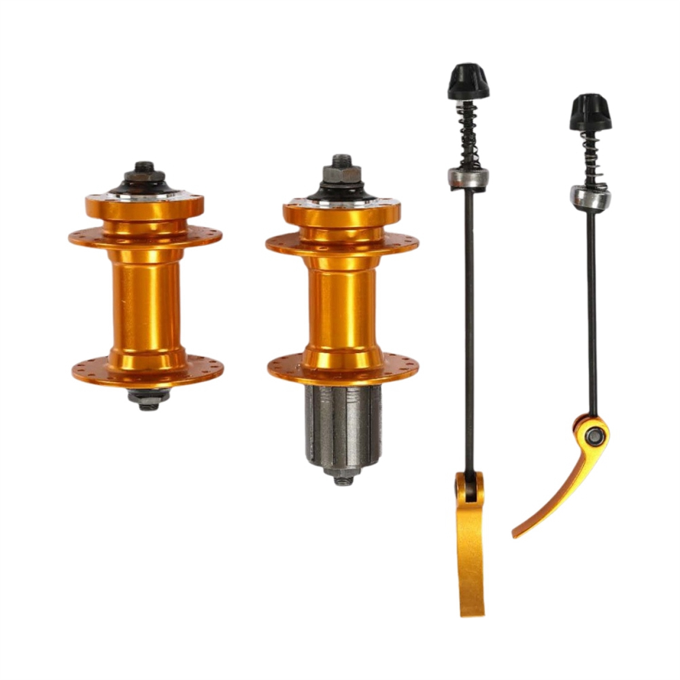 Set Di Freni A Disco A 32 Fori Huagu Mountain, Gold-image