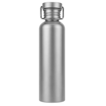 Titan-Wasserflasche 750 ml – Ultraleichte, auslaufsichere Sportflasche