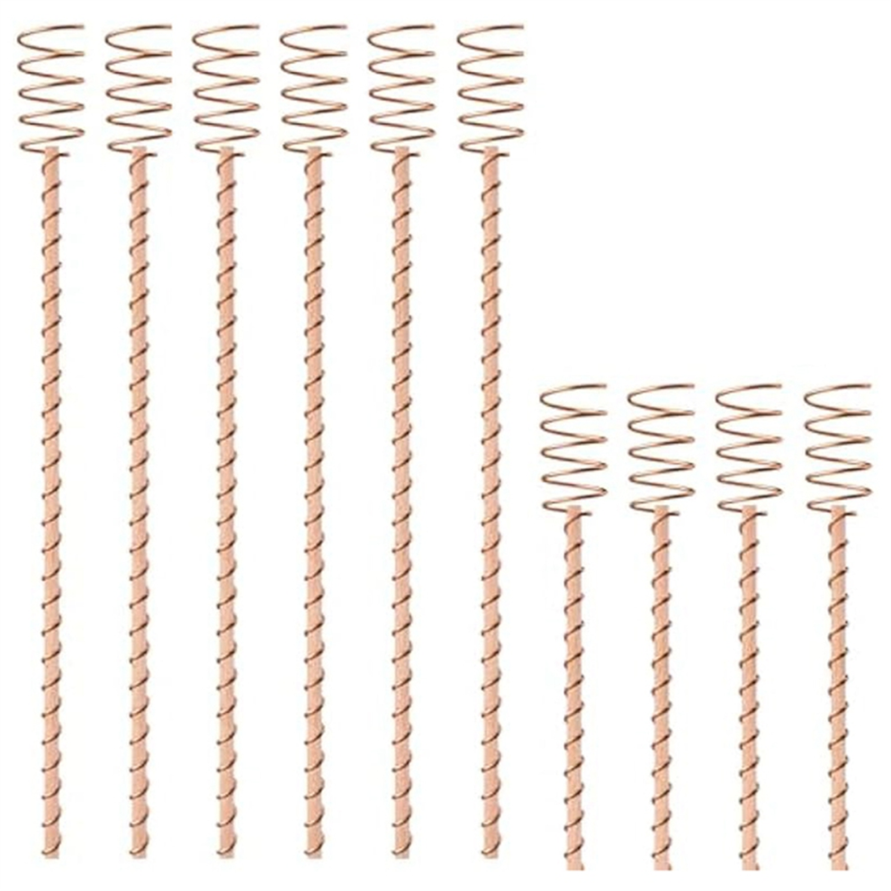 10Pcs Electroculture Plant Stakes,Electroculture Copper Coil Antennas 4853831897747