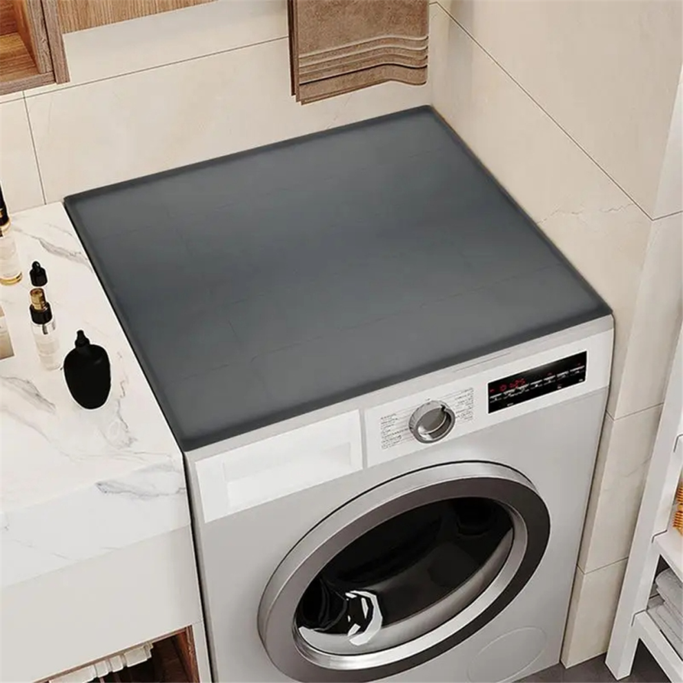 Alfombrilla De Silicona Para Secadora, Para La Parte Superior De La Secadora, Funda Para Lavadora Y Secadora A-image