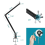 Verstelbare microfoonstandaard met microfoonarm, metalen ophanging 6