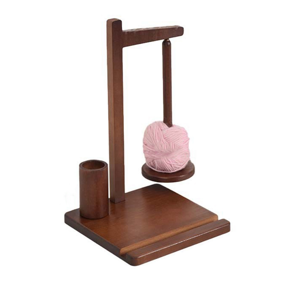 Wooden Yarn Holder For Crocheting,Magnetic Yarn Holder Spinner 4853831800228