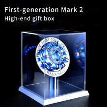 (Mark2)Neuer Verkauf: Iron Man Arc Reactors Tony Starks Heart of Mark Armor Avengers-Figuren mit LED-Lichtern