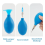 65 Piece Pottery Tools Ceramic Precision Tip Applicator Bottles 3