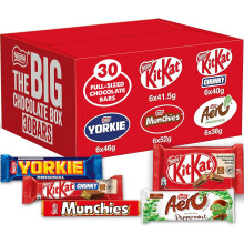 Nestlé The Big Chocolate Box, 30 x  1.3kg  Chocolate Bars