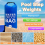 Pool Step Weights,Pool Ladder Weights for Above Ground Pool,Navy blue 6
