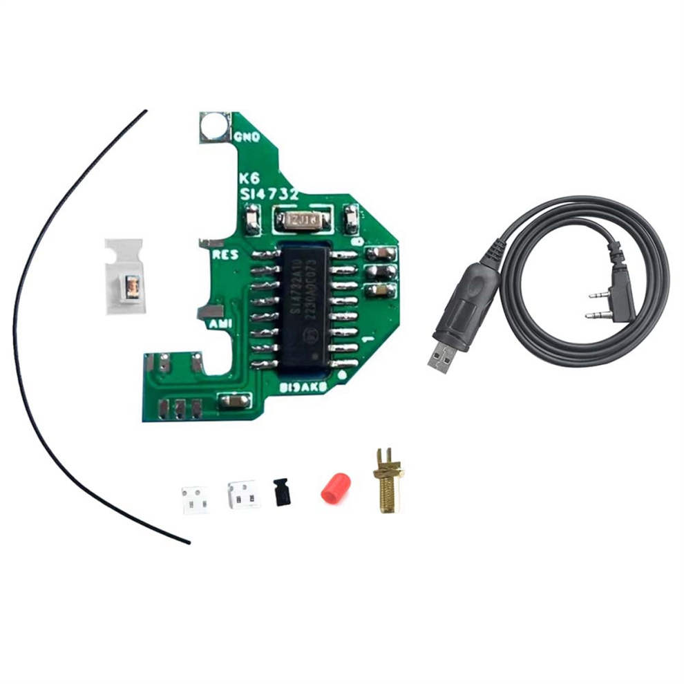 Modulo Di Modifica SI4732 E Oscillatore Al Cristallo + Cavo Di Programmazione