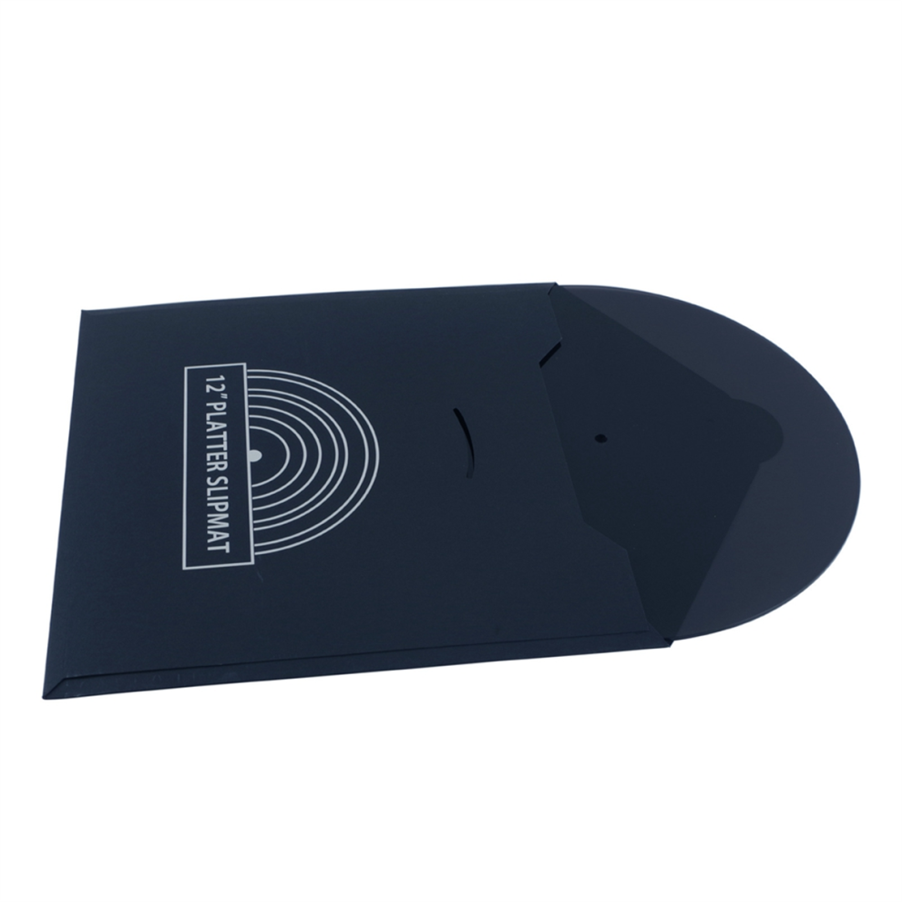 Acrylic Vinyl Record Mat Record Turntable Mat Anti-Noise Black 4853831810340