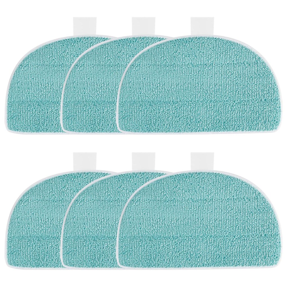 Lot de 6 lingettes nettoyantes pour nettoyeur vapeur Clean Tenso Power 2.0