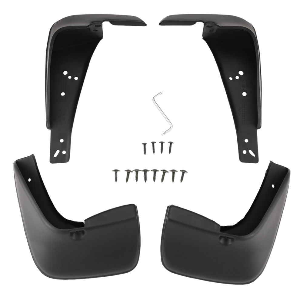Car Splash Guard For E120 E130 2000-2006 Black 4853949925066
