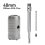 SDS Plus Hammer Drills Wall Hole Saw Drill Bit Set Cutter Tools,40mm 2