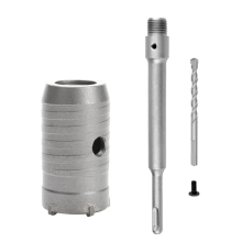 SDS Plus Hammer Drills Wall Hole Saw Drill Bit Set Cutter Tools,40mm