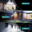 LED Solar Split Wall Lamp 3 Mode Waterproof Motion Sensor A 4